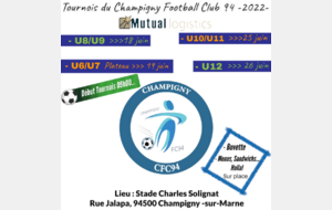 Tournois du CFC94 2022 ….